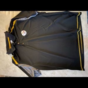 Mens Steelers polo shirt